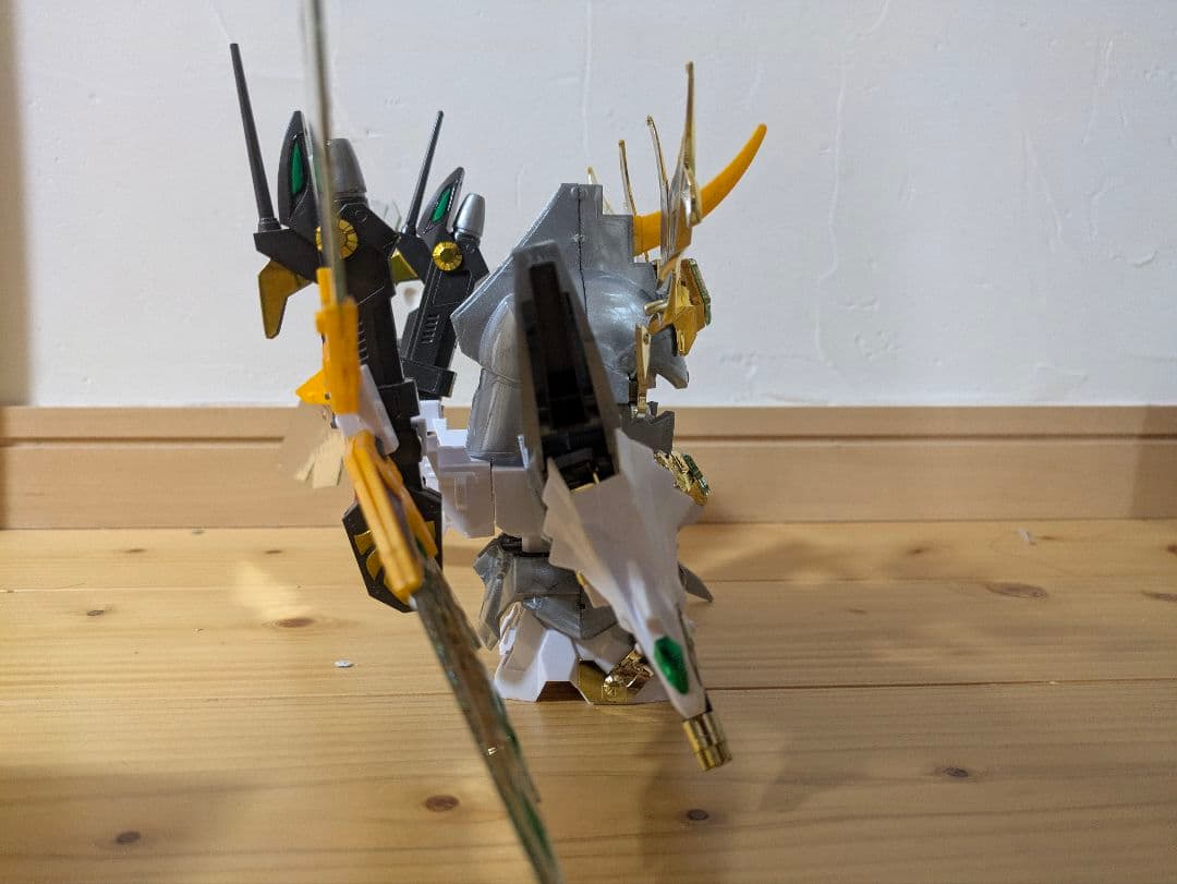 sdガンダム 武神輝羅鋼 武威凰大将軍 砕牙頑駄無 2体セット 組立済 ジャンク