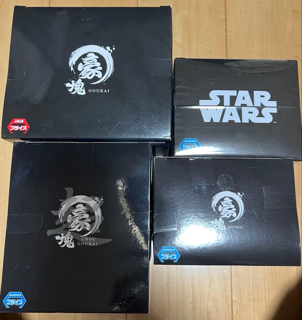 新品　スターウォーズ　star wars 豪塊　ヨーダ　ダースベイダー　4点