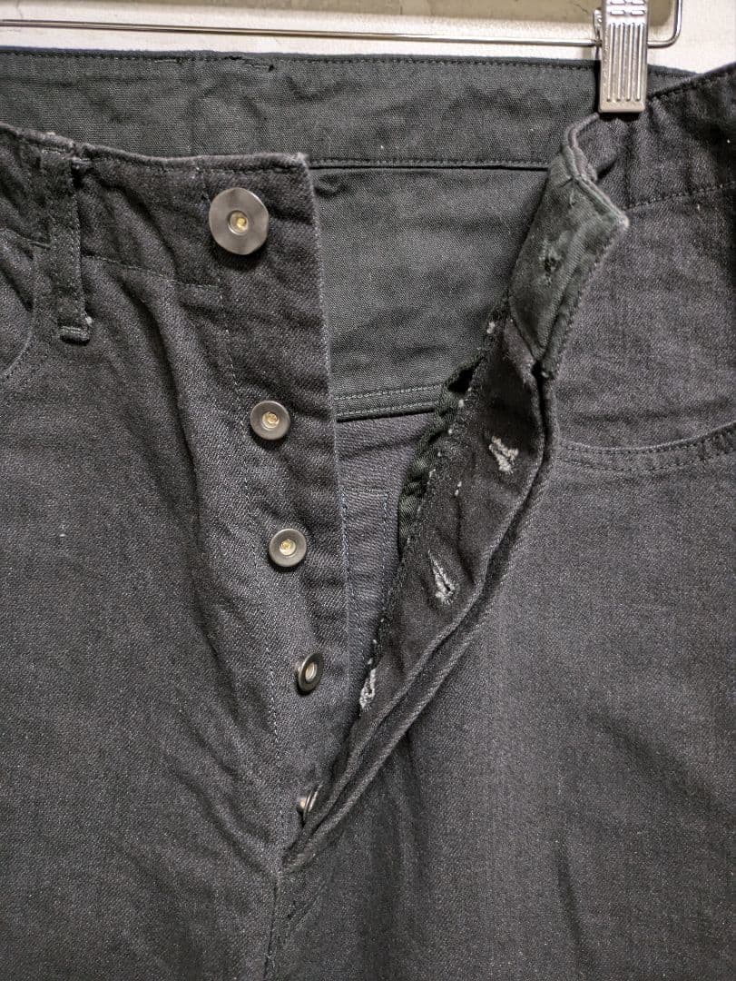 【NATALDESIGN】サルエルフラップデニム 34インチ