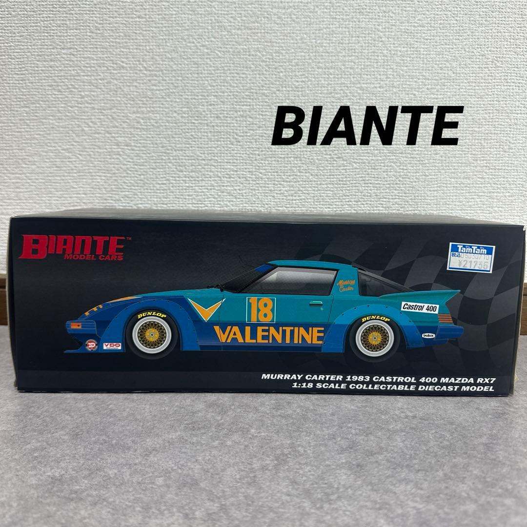 超希少 BIANTE 1/18 MAZDA RX7 MURRAY CARTER