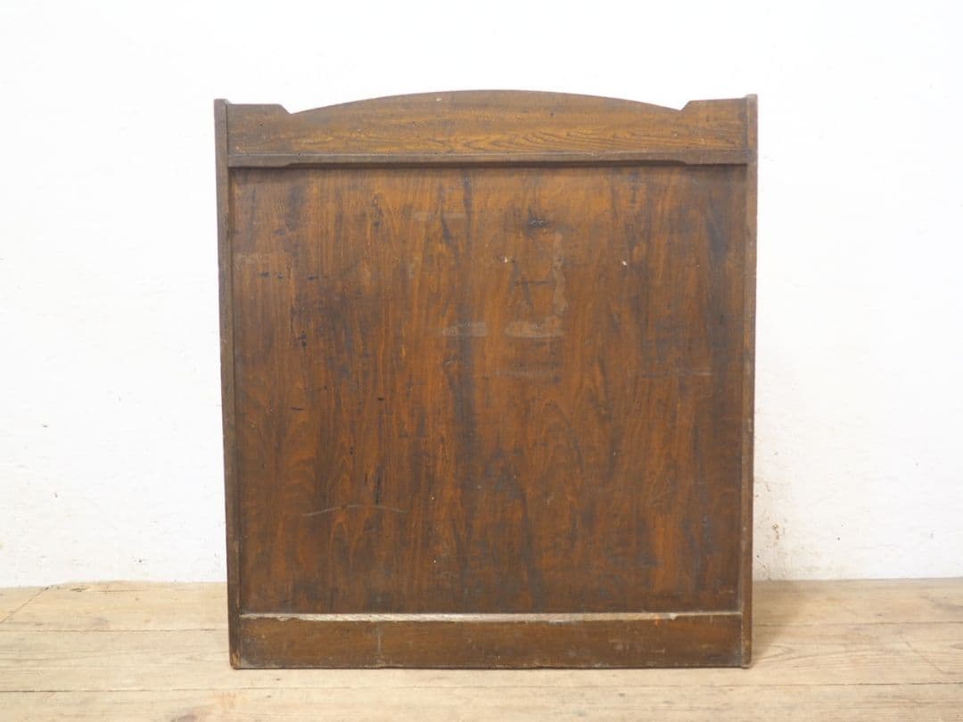 1132 アンティーク　ライティングデスク　帳場机　テーブル　収納棚　レトロ