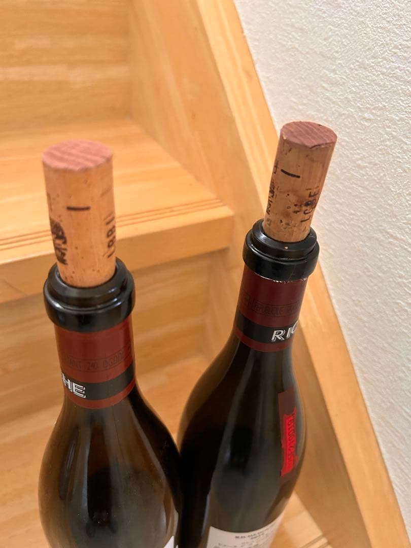 極美品LA TÂCHE RICHEBOURG空瓶2本セット 希少ヴィンテージ