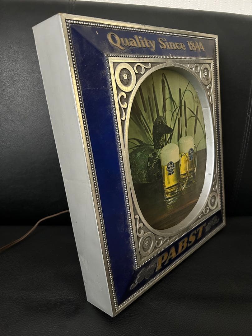 ビンテージ★パブスト ブルーリボン 電飾 サイン 看板★