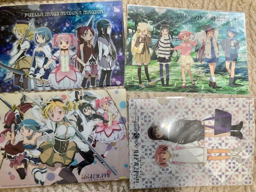 魔法少女まどかマギカ まどマギ 限定販売 限定配布クリアファイルセット