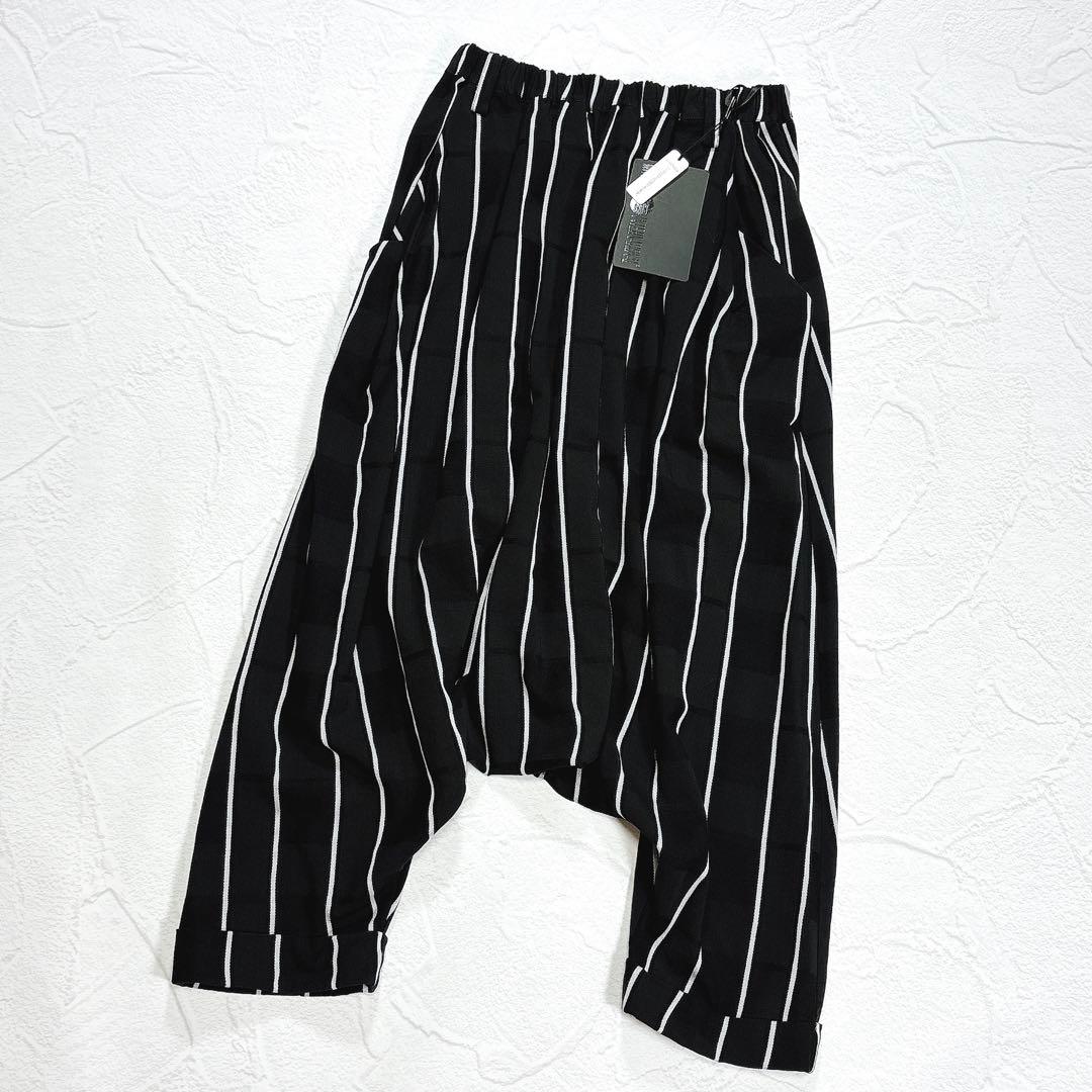 ✨タグ付き✨モユル センソユニコ サルエルパンツ ストライプ イージーパンツ
