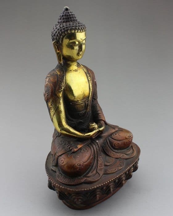 銅像 仏像 仏教美術 釈迦仏仏像 仏堂奉納 装飾品 工芸品 置物