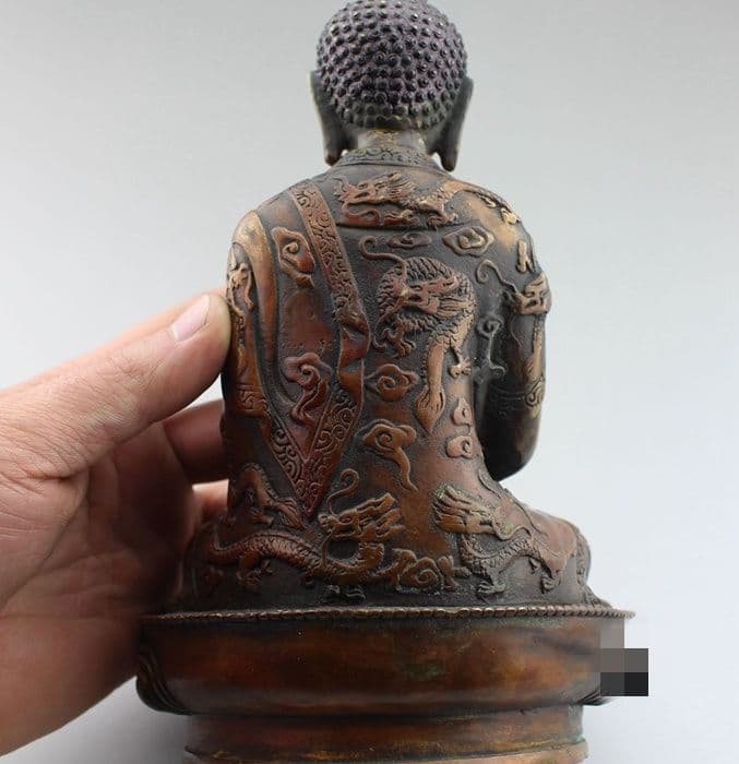 銅像 仏像 仏教美術 釈迦仏仏像 仏堂奉納 装飾品 工芸品 置物