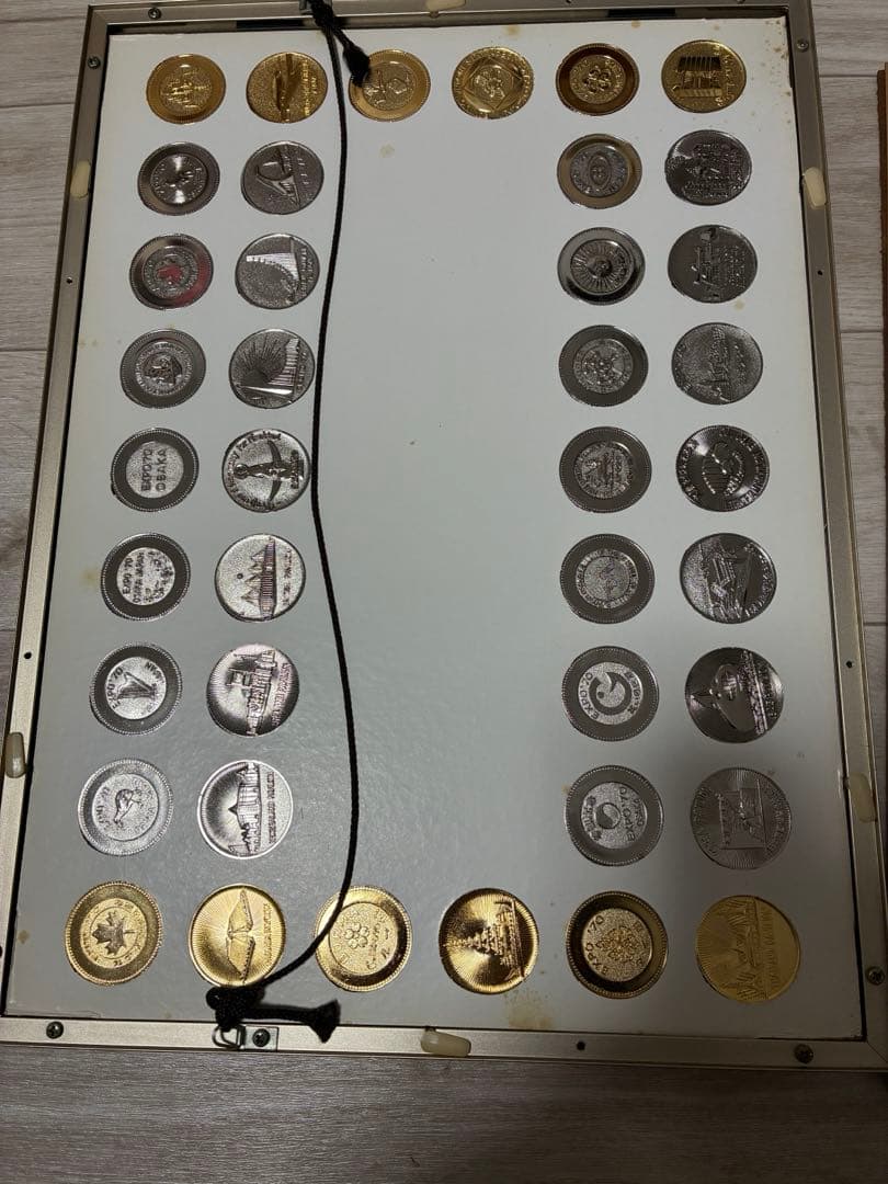 美品 EXPO’70大阪万博 日本万国博覧会 パビリオン観覧記念メダルセット 額