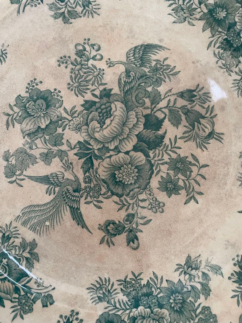 イギリスアンティークプレート絵皿A