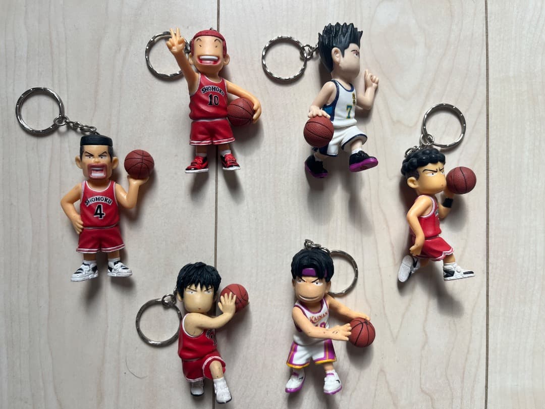 SLAM DUNK スラムダンク キーホルダー まとめて 6点 セット