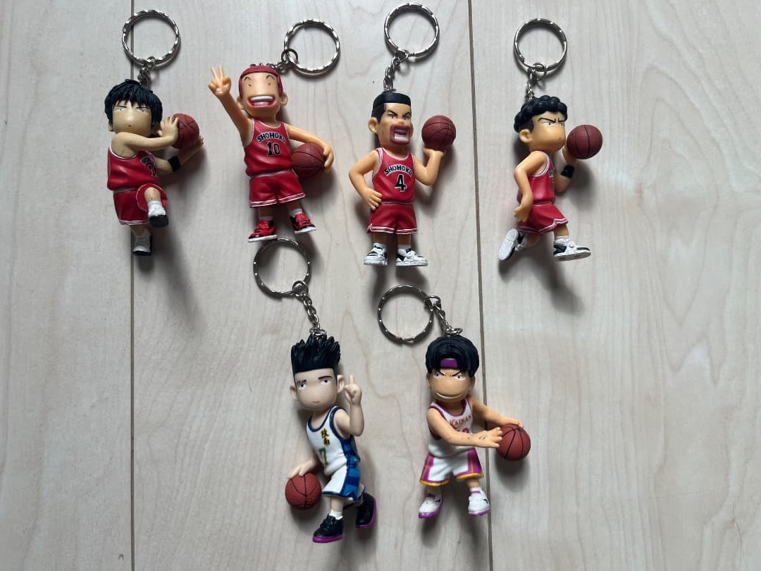 SLAM DUNK スラムダンク キーホルダー まとめて 6点 セット