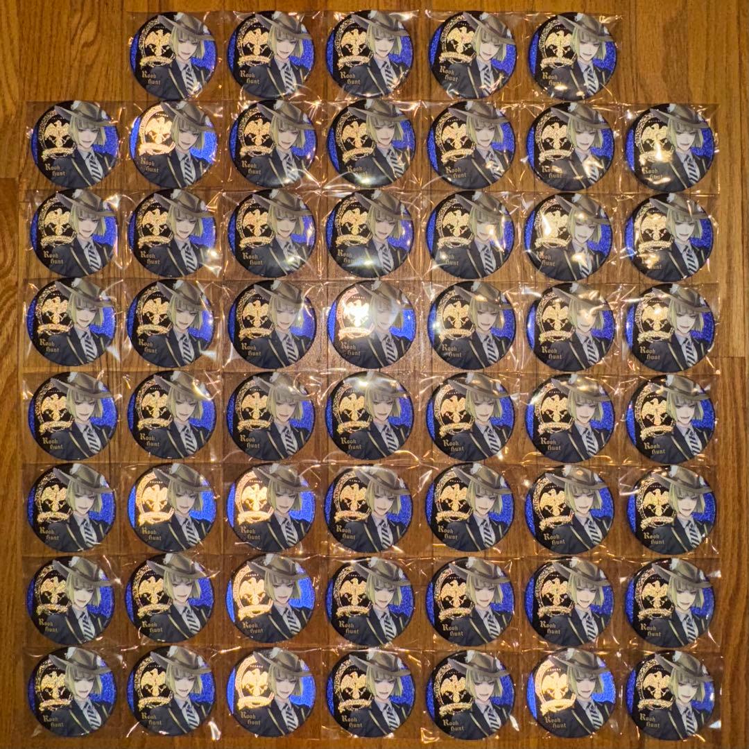 ツイステッドワンダーランド　ルーク・ハント　缶バッジ　～学園生活～　55個セット