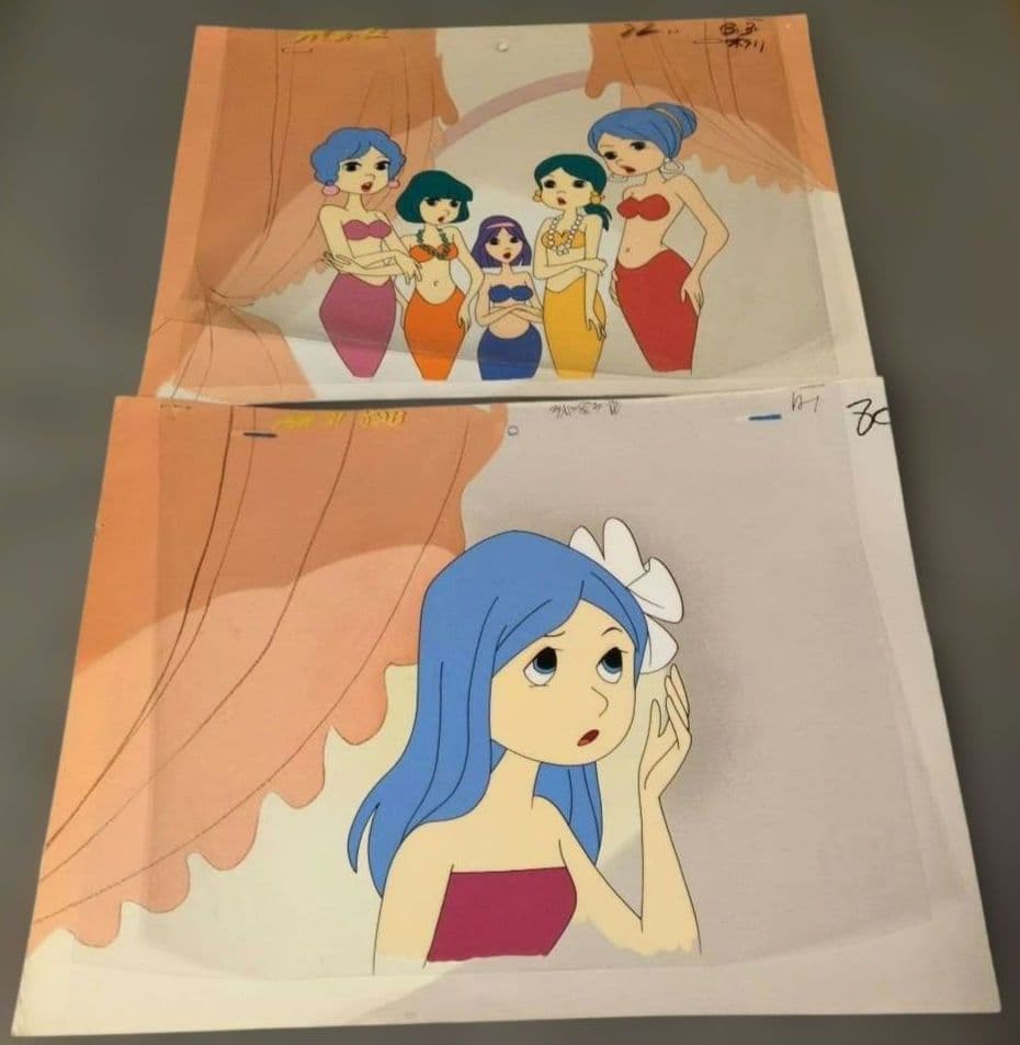アンデルセン物語 『人魚姫』セル画 昭和レトロ