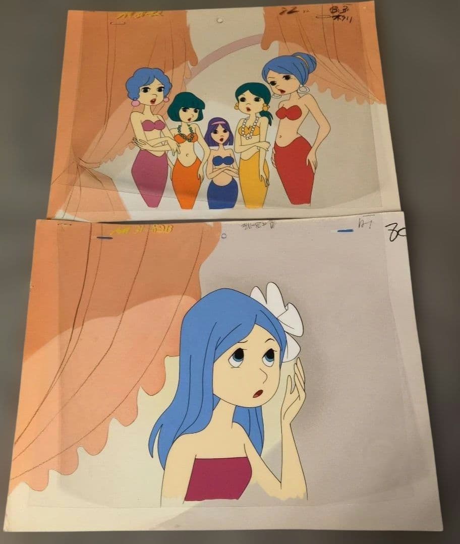 アンデルセン物語 『人魚姫』セル画 昭和レトロ
