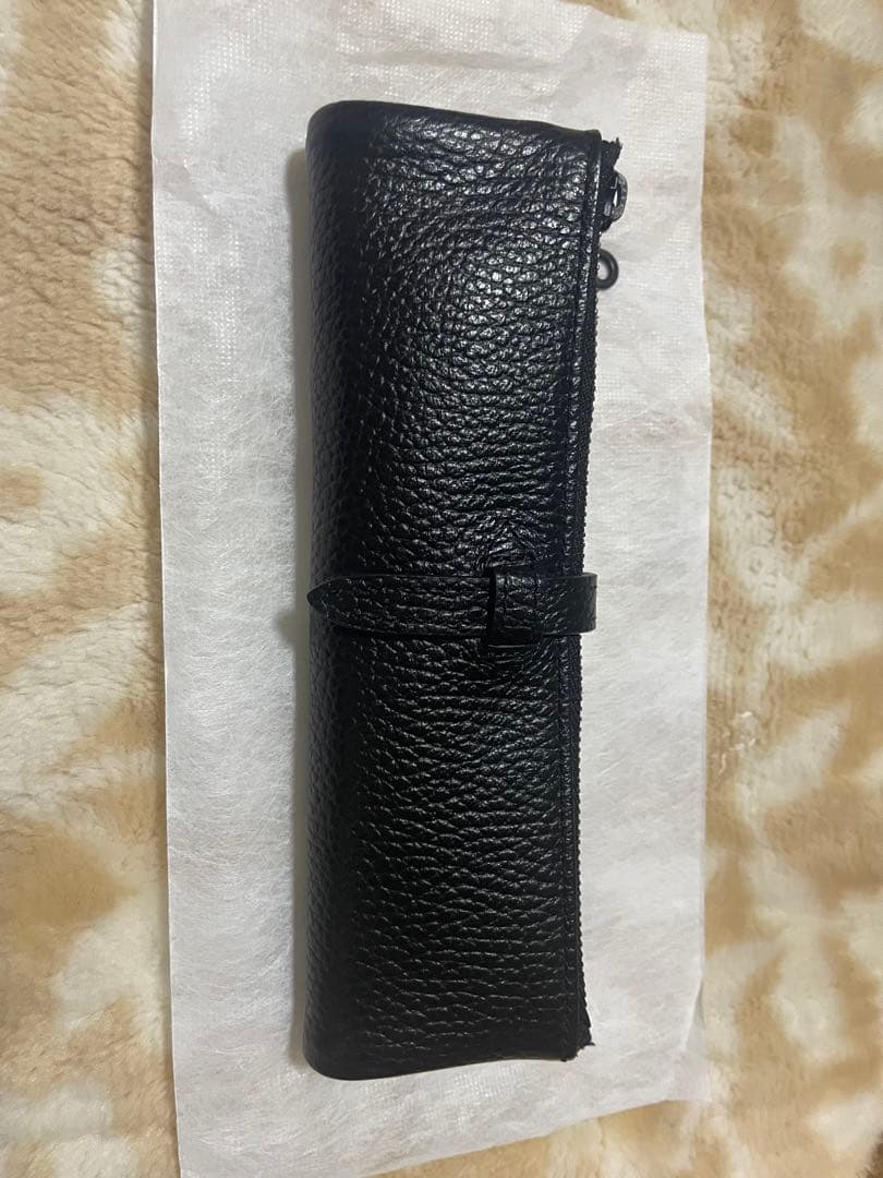 ブラックバス　野原工芸 栃縮杢新型ゴールドボールペン