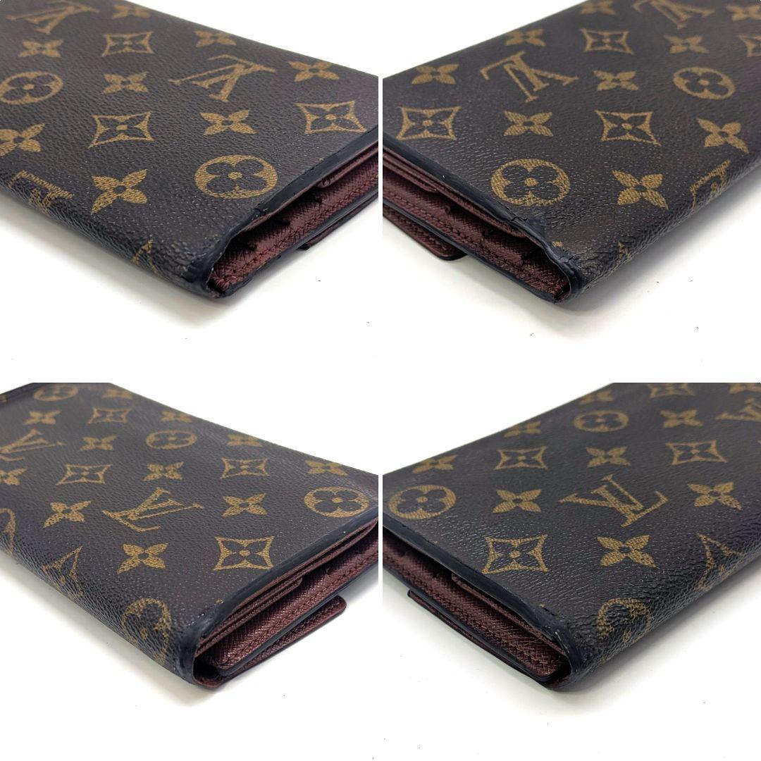 ルイヴィトン モノグラム インターナショナル 三つ折り長財布 B23