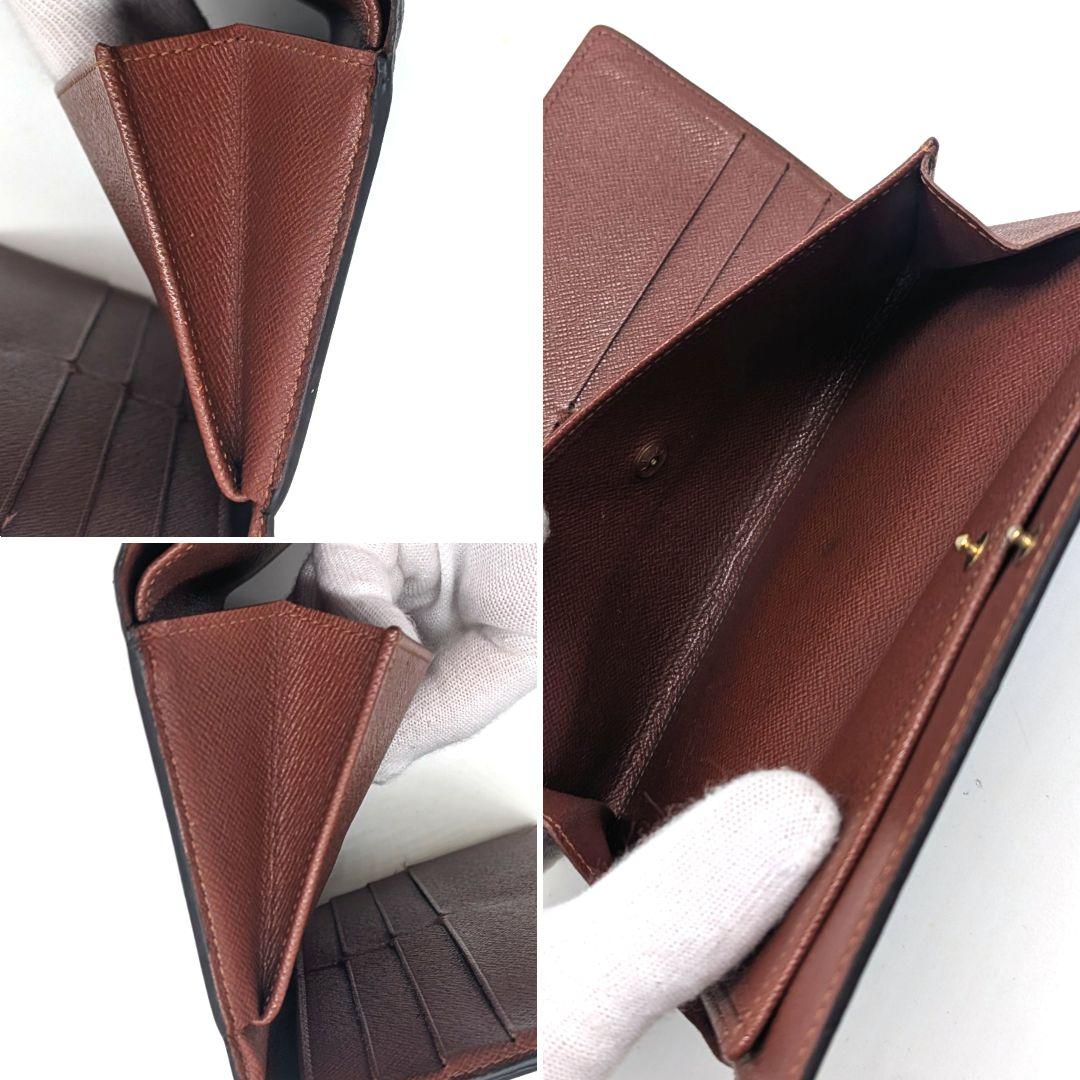 ルイヴィトン モノグラム インターナショナル 三つ折り長財布 B23