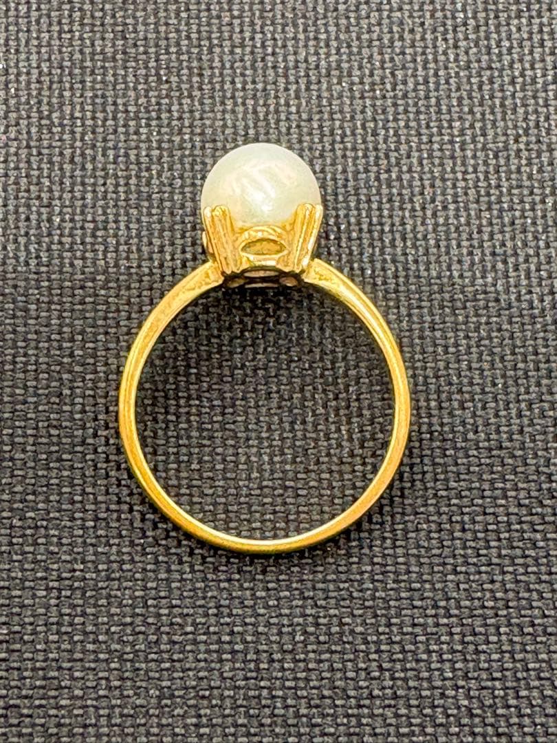 ミキモトMIKIMOTO 14金　真珠リング