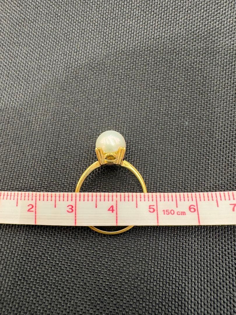 ミキモトMIKIMOTO 14金　真珠リング