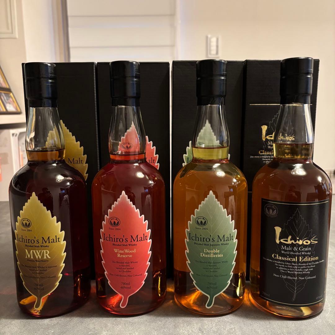 イチローズモルト　4本セット