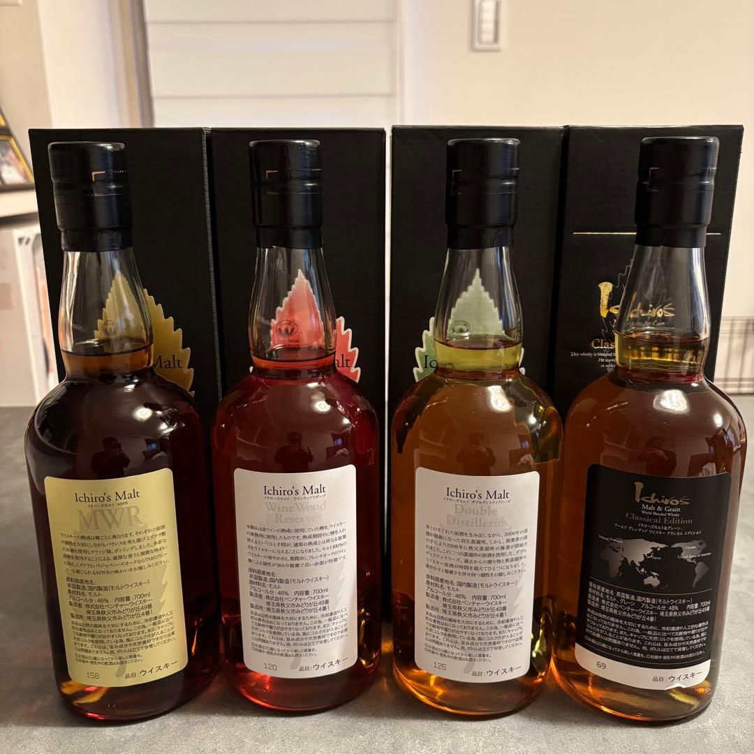 イチローズモルト　4本セット