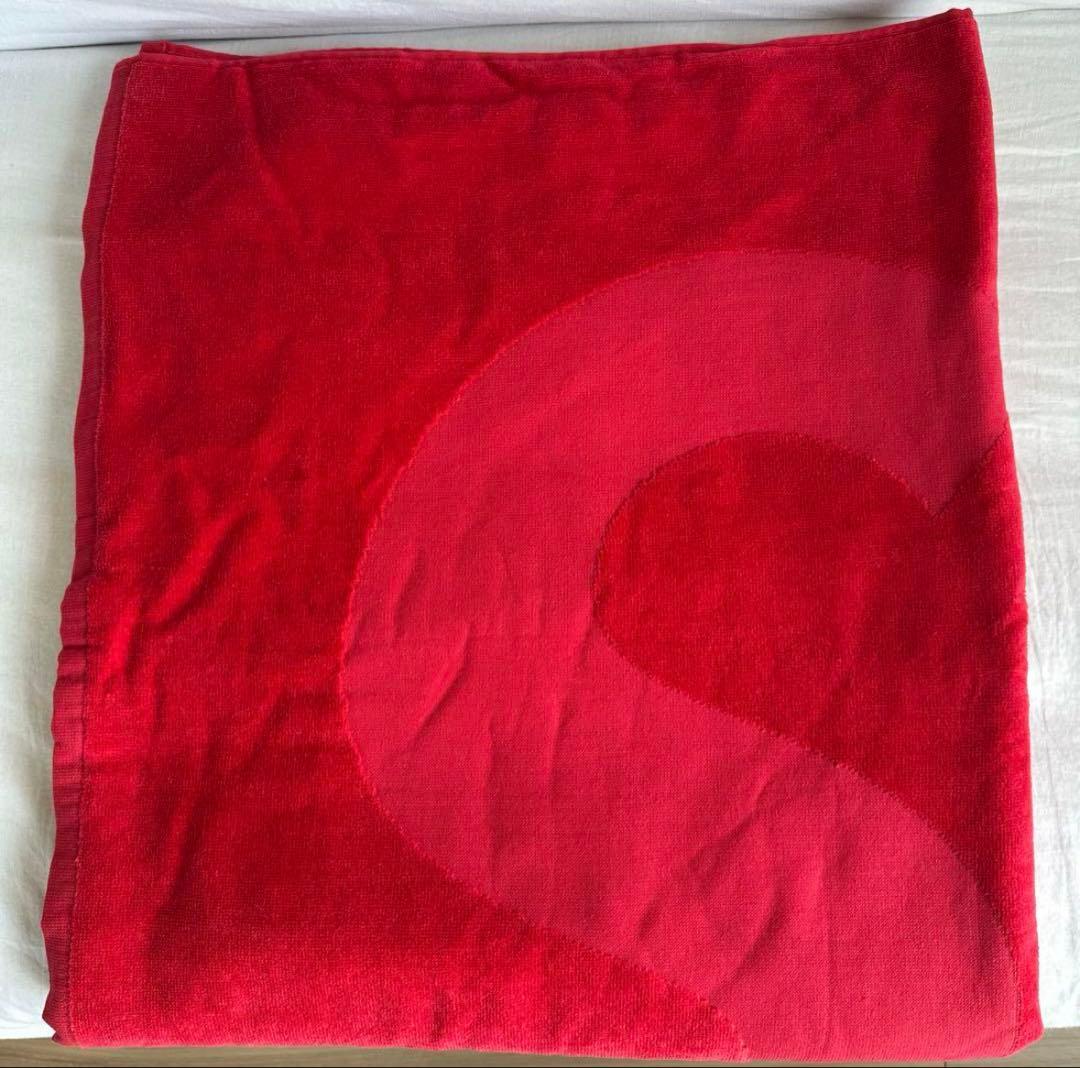 Supreme 24SS Tonal Logo Towel Red レッド