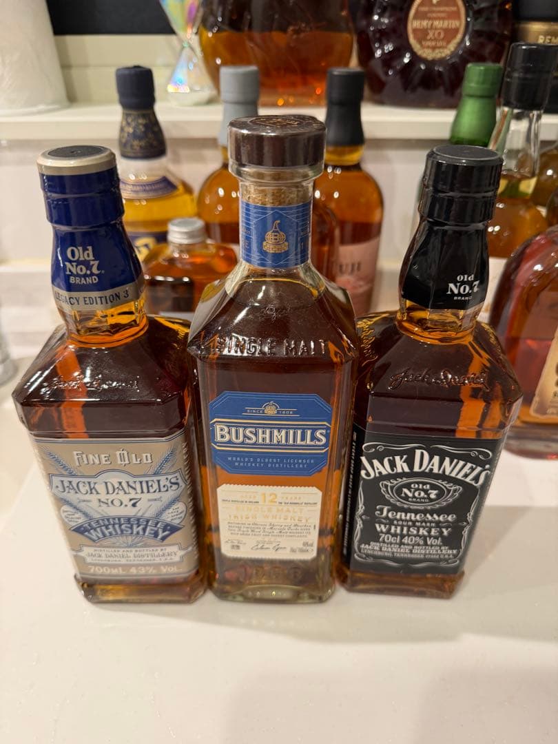 一流ウイスキー18本コレクション。