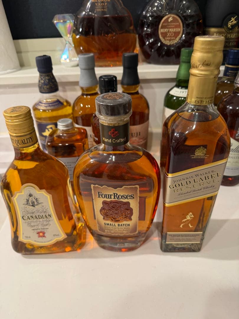 一流ウイスキー18本コレクション。