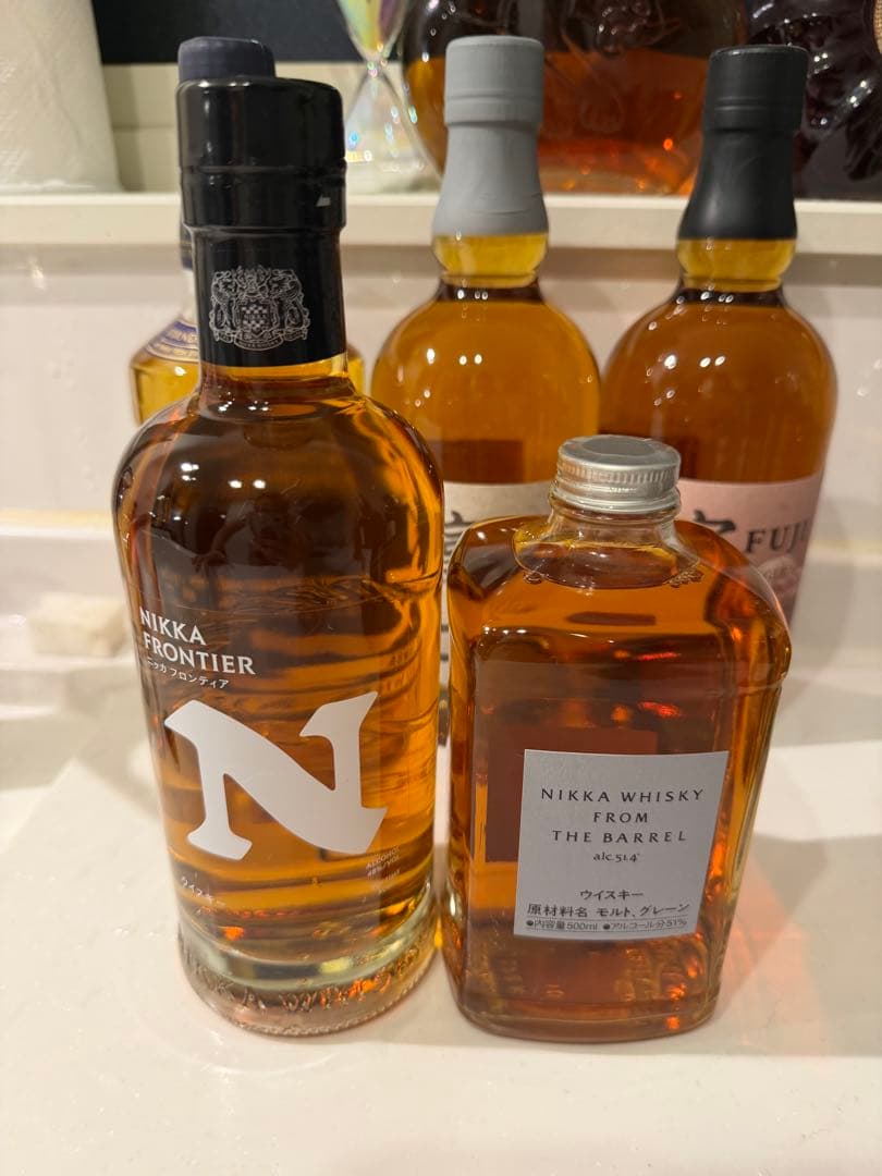 一流ウイスキー18本コレクション。