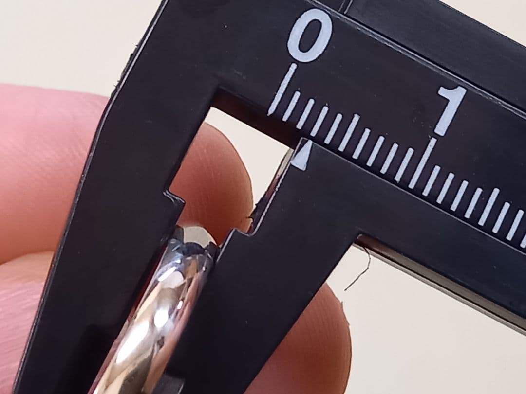 指輪　Pt900　プラチナ　甲丸　リング