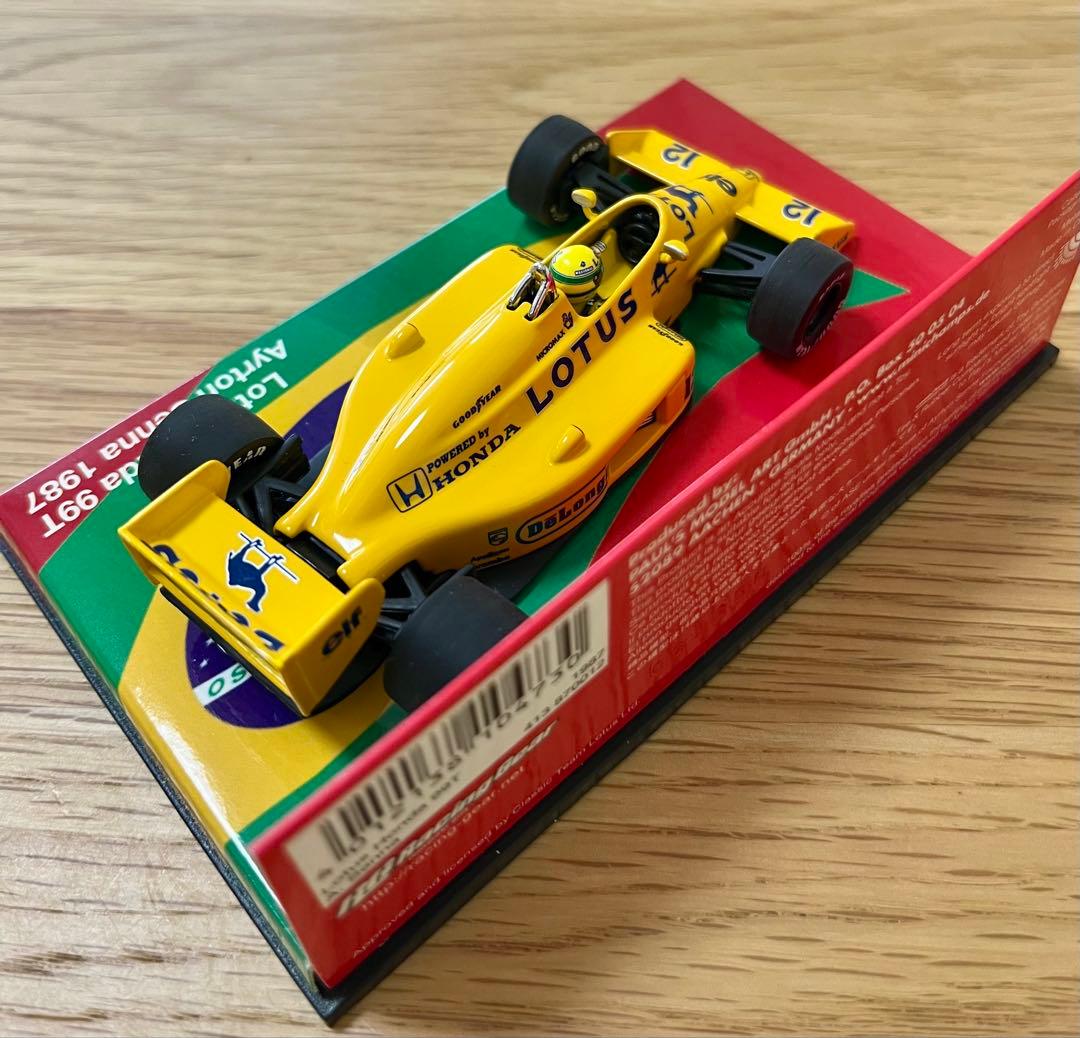 ミニチャンプスF1 ロータスホンダ99T A.セナ 生誕50年限定版 1/43