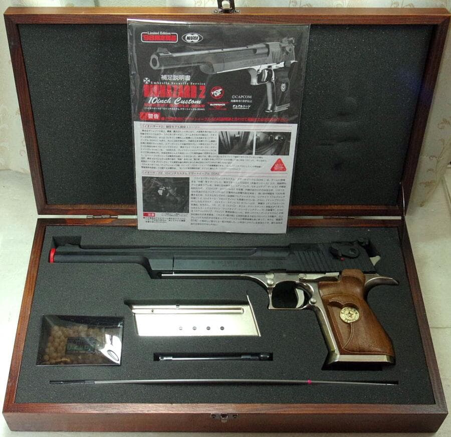 東京マルイ デザートイーグル50AE〈バイオハザード2モデル 10inカスタム〉