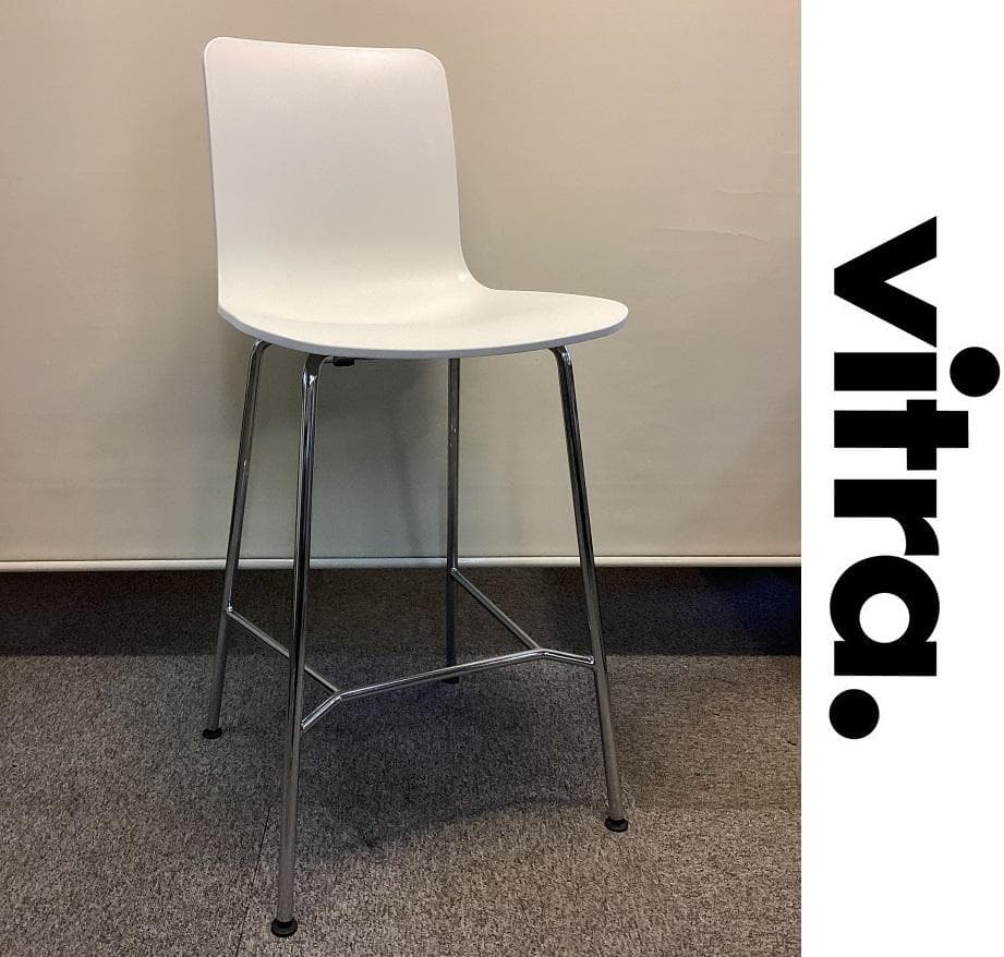 ２１年製　ヴィトラ　ハル　スツール　ハイチェア　ホワイト系　HAL Stool