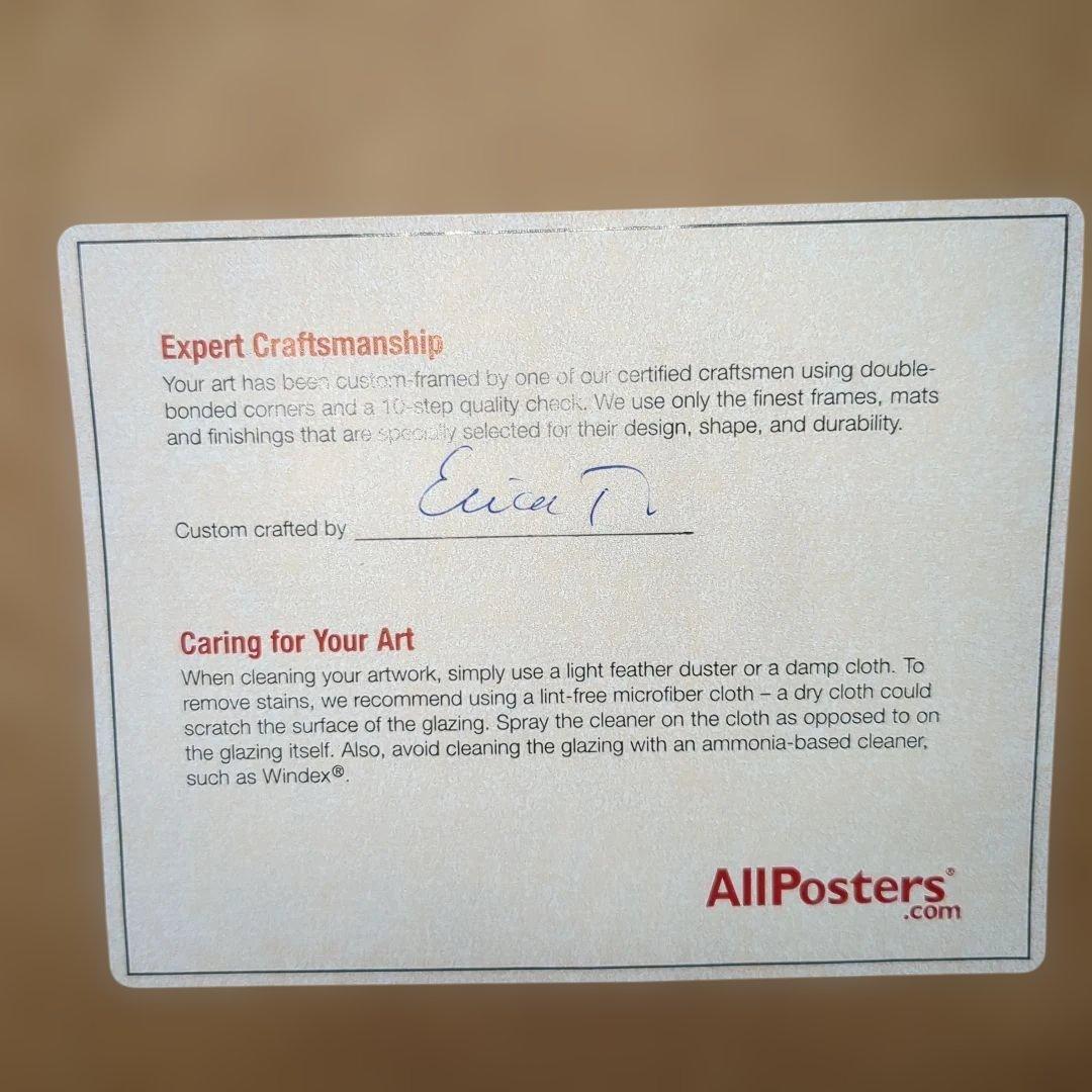 allposters社製　マリリンモンロー　A1サイズ　額縁付ポスター