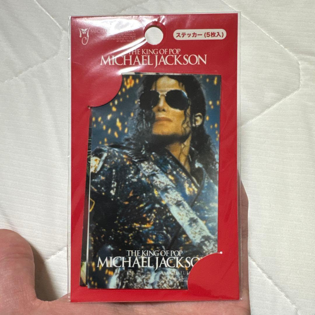 【超希少】【未開封】マイケル・ジャクソン ステッカー 5種セット