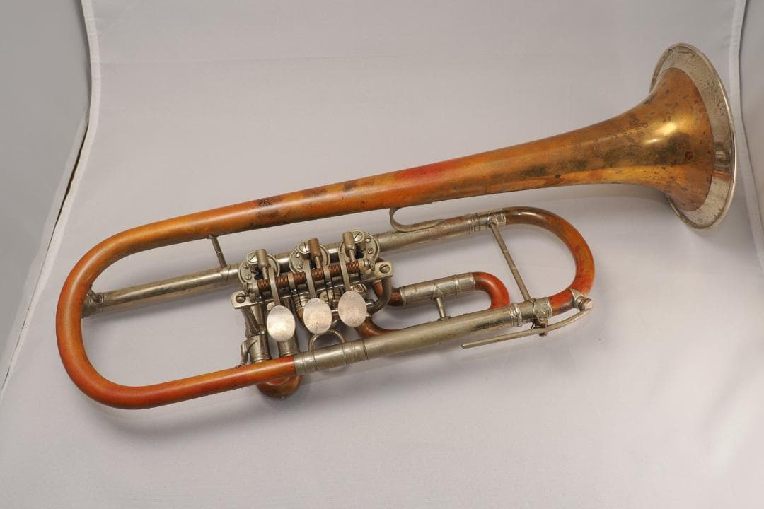 J. シェルツァー ロータリートランペット Ｃ管 ノーラッカー