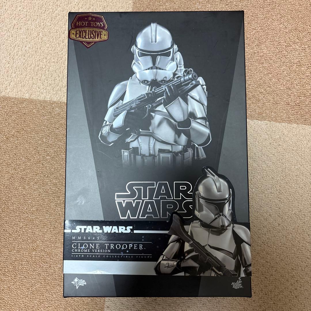 ホットトイズ クローントルーパー クロム STAR WARS