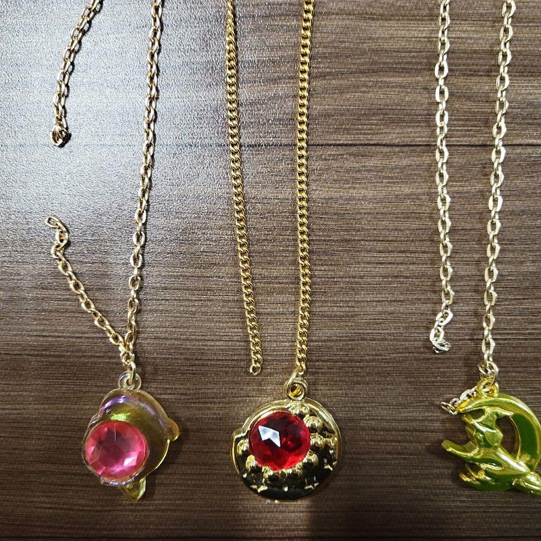 セボンスター？類似品？　宝石風ネックレス(おもちゃ)　4点セット