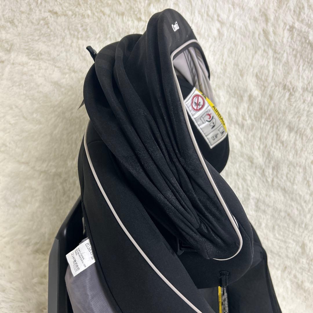 【美品】combi クルムーヴスマート isofix JJ-650 ブラック