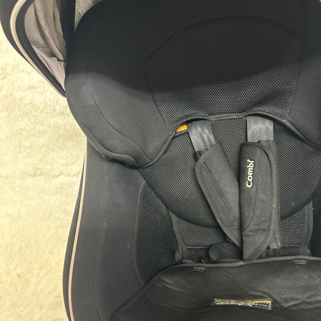 【美品】combi クルムーヴスマート isofix JJ-650 ブラック
