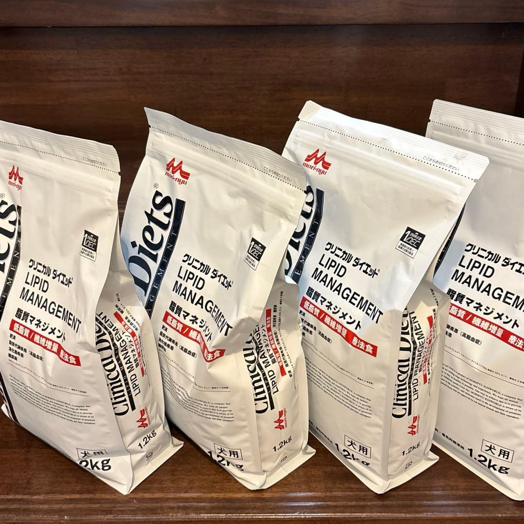 モリニュウ クリニカルダイエット リピッドマネジメント 1.2キロ✖️4セット