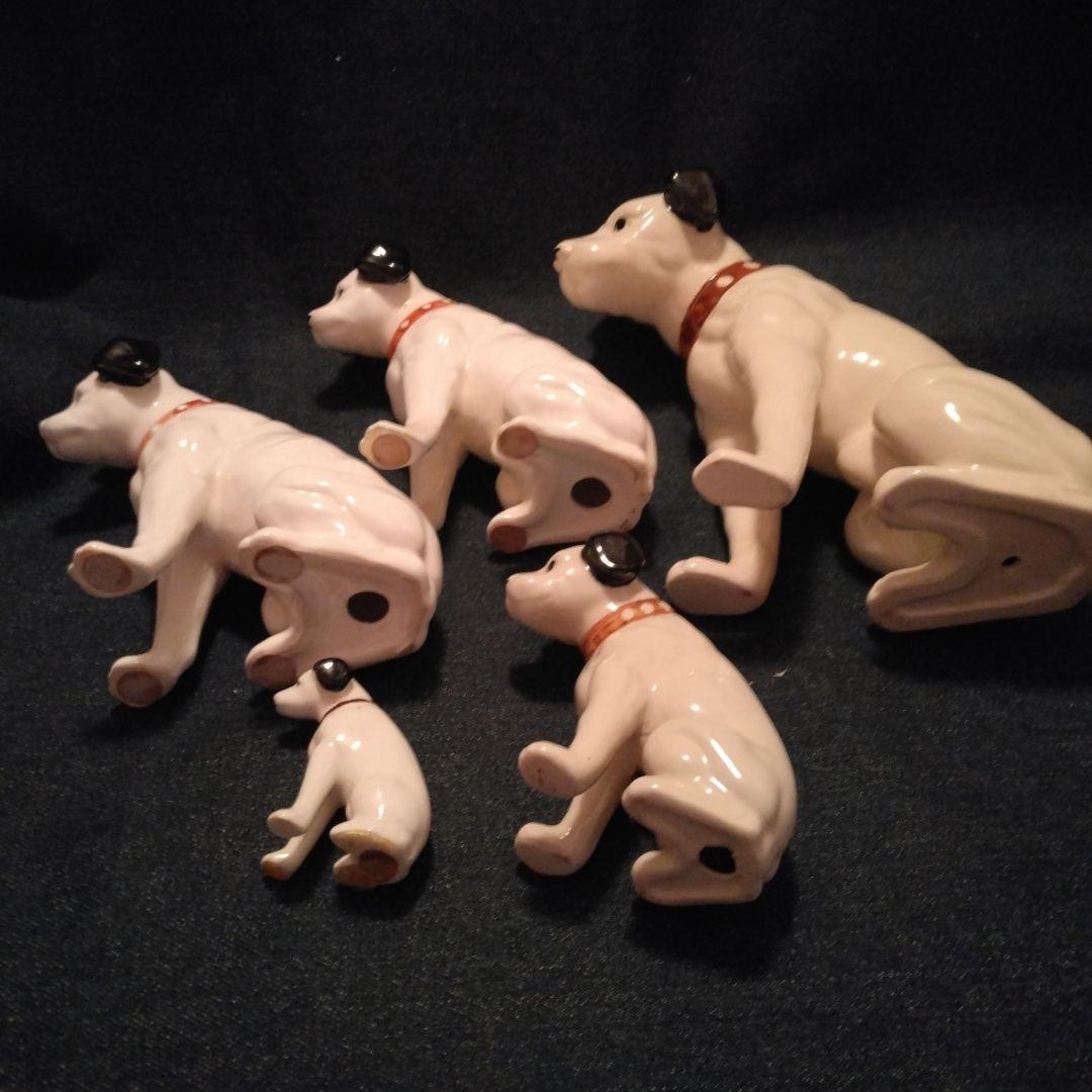 昭和レトロ　ビクター犬　セット　ビンテージ　置物　ステレオ