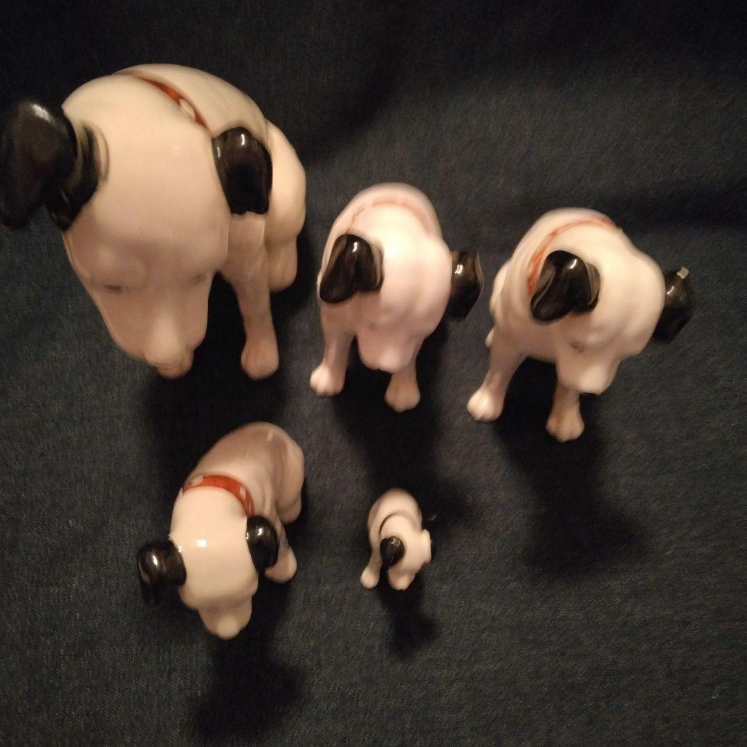 昭和レトロ　ビクター犬　セット　ビンテージ　置物　ステレオ