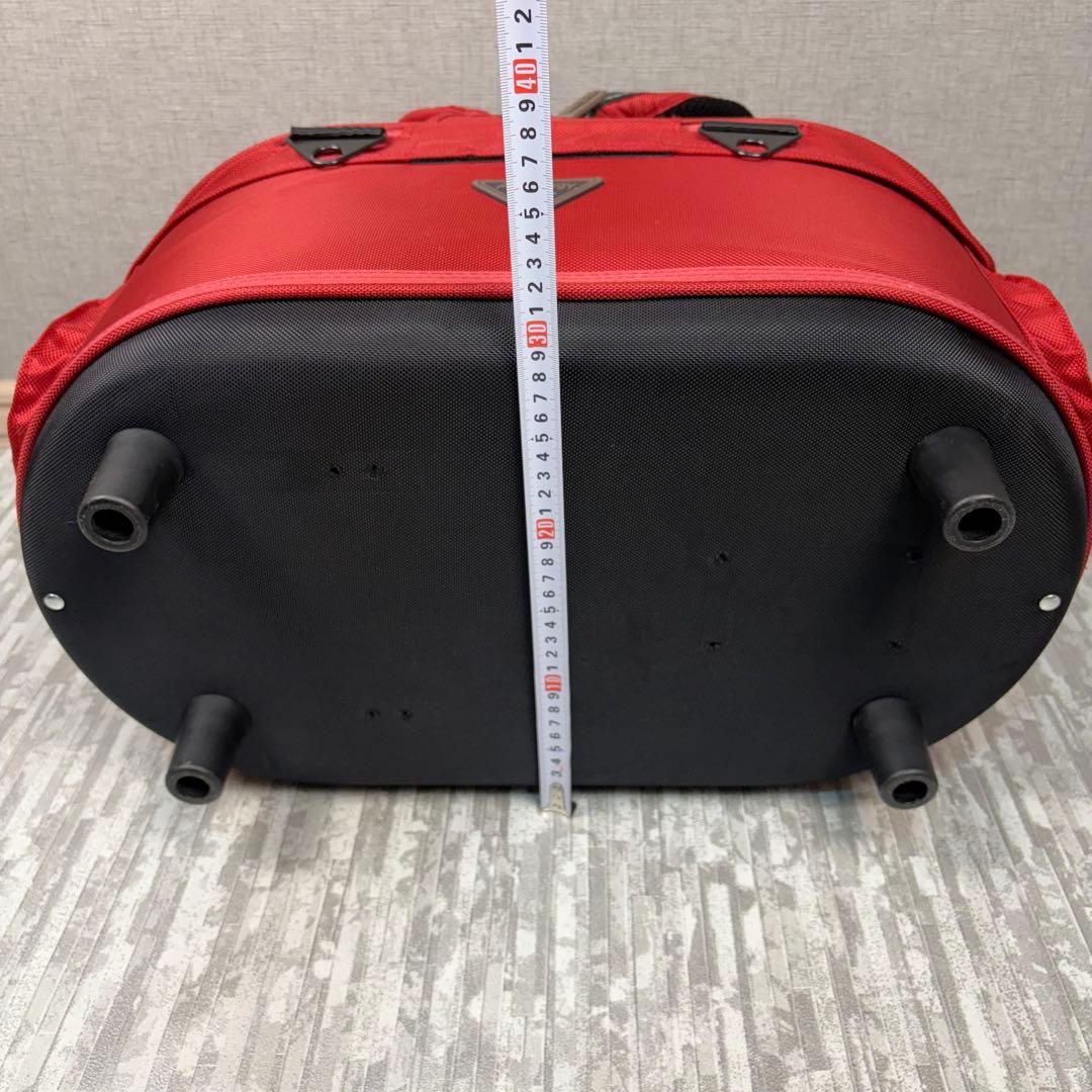 Air Buggy ドーム2コットSMサイズ タンゴレッド アダプタ欠品