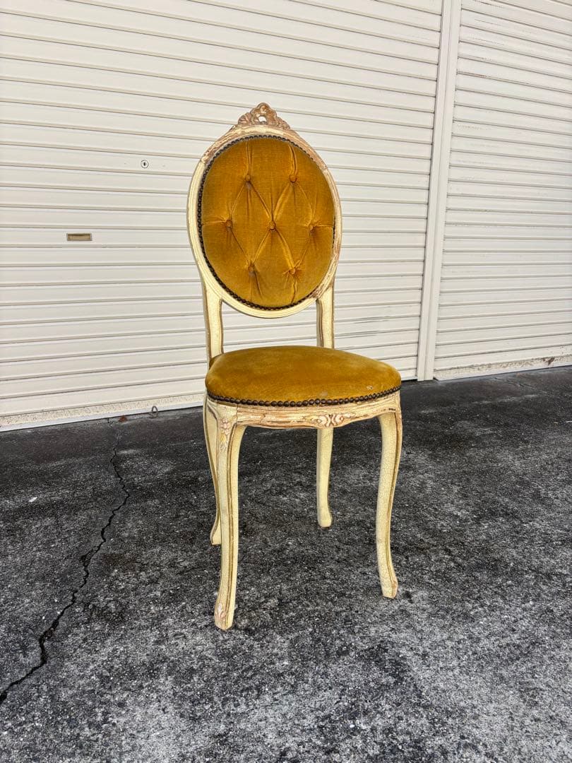 ロココ調　ドールチェア 　フランスアンティーク　ヴィンテージ　猫脚