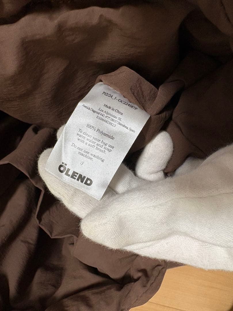 OLEND ONA SOFT BAG ブラウン