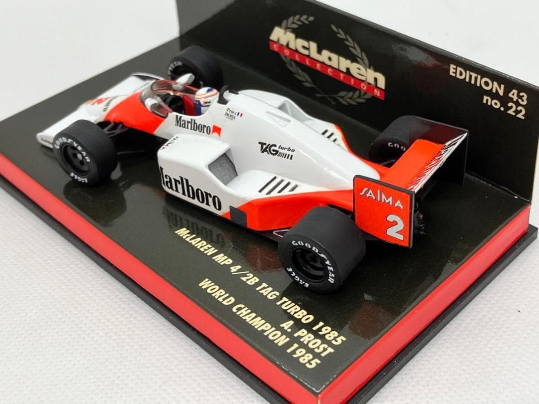 ★1/43★マルボロ マクラーレン MP4/2B TAGターボ★A.プロスト★