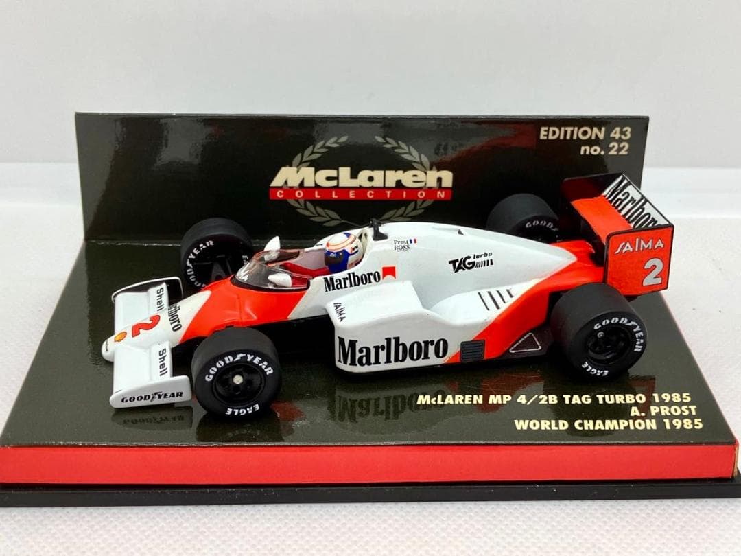 ★1/43★マルボロ マクラーレン MP4/2B TAGターボ★A.プロスト★