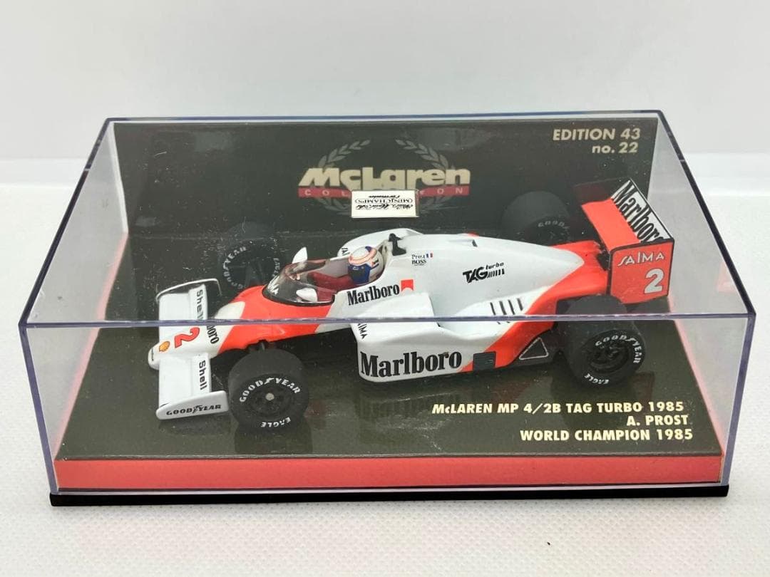 ★1/43★マルボロ マクラーレン MP4/2B TAGターボ★A.プロスト★