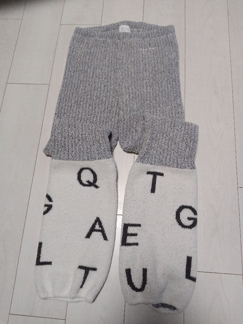 ジェラートピケ パウダーロゴジャガード 上下セット